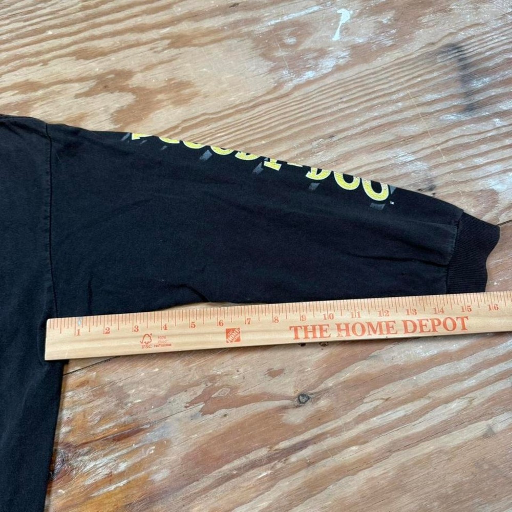 vintage 2000s scooby doo‎ stick and move football graphic long sleeve tee - Picture 6 of 7